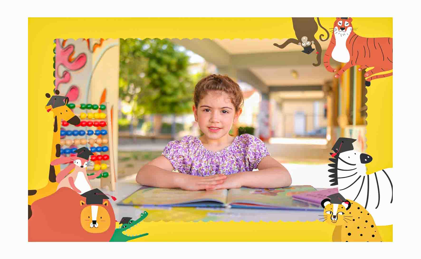 Ζώα αποφοίτησης οριζόντιο